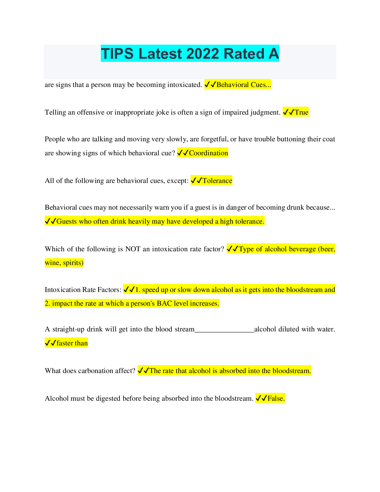 Preview image of TIPS Latest 2022 Rated A document